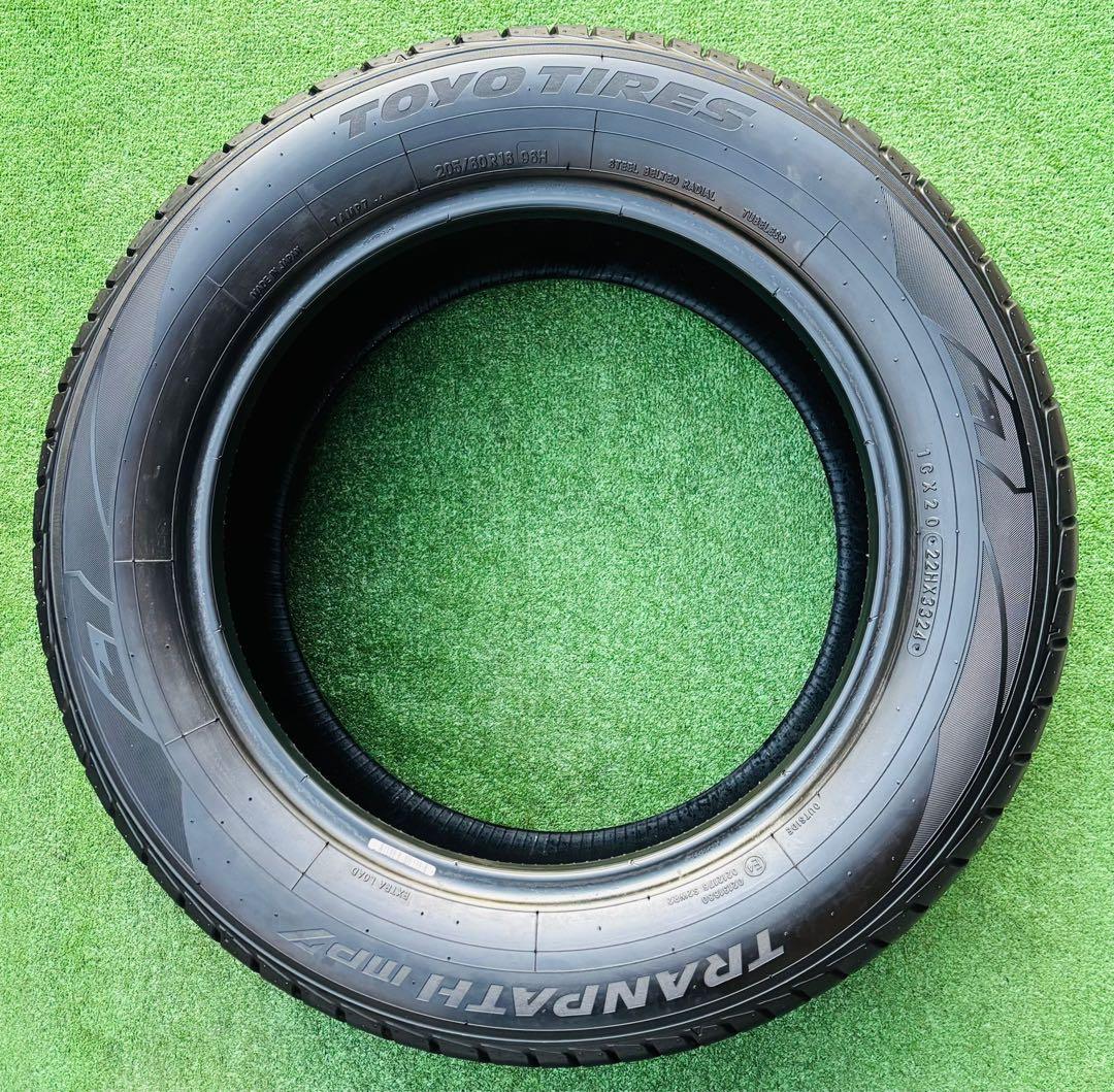 TOYO TIRES TRANPATH 205/60R16 24年製 9.5分山