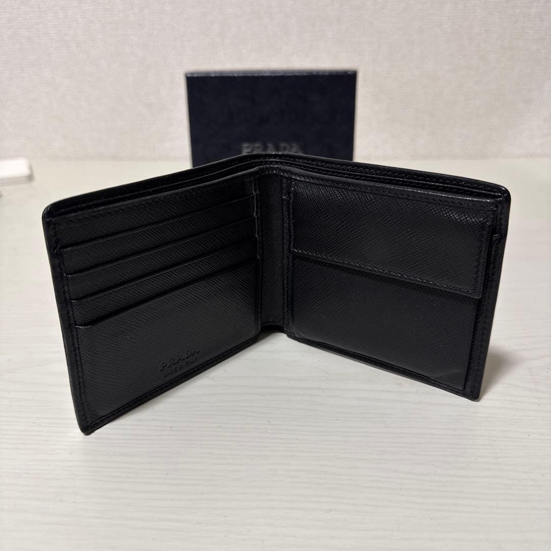 PRADA サフィアーノレザーウォレット 二つ折り財布