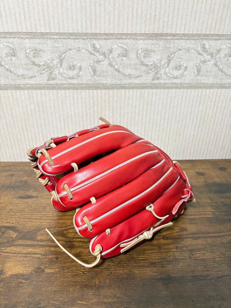 ZETT 硬式用グラブ プロステイタス 二塁手・遊撃手用 源田モデル　ケース付き