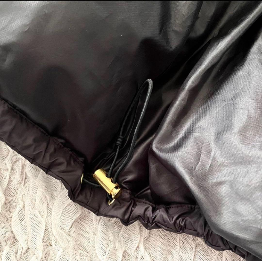 美品 人気　スローブイエナ 2WAY フード　ショートダウンジャケット 黒