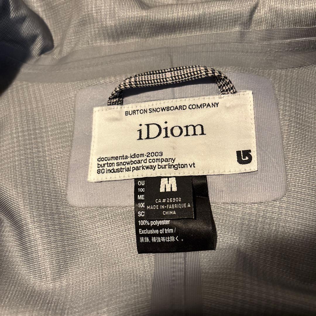 初期　BURTON iDiom 1stモデル 3Lスノーボードジャケット　M