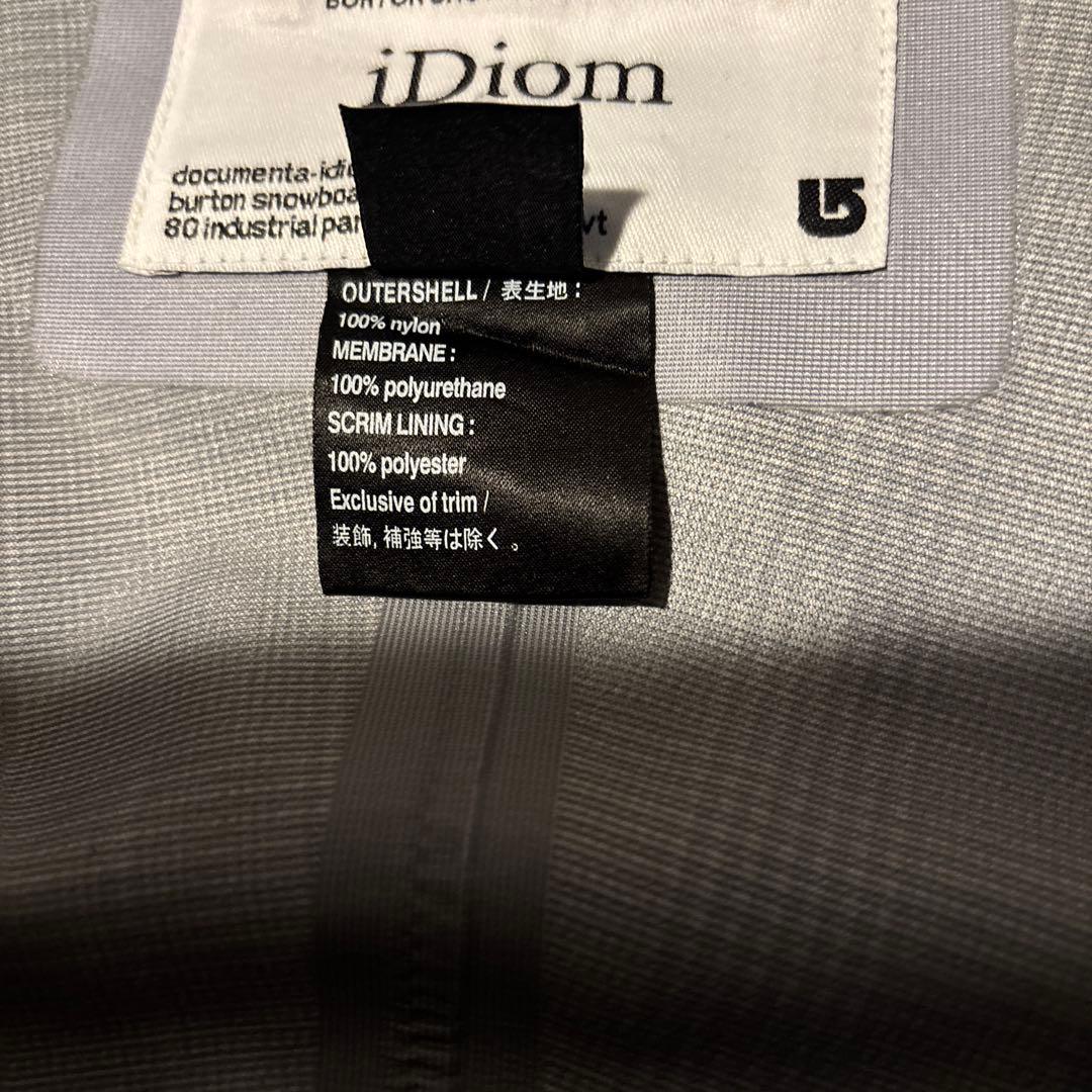 初期　BURTON iDiom 1stモデル 3Lスノーボードジャケット　M
