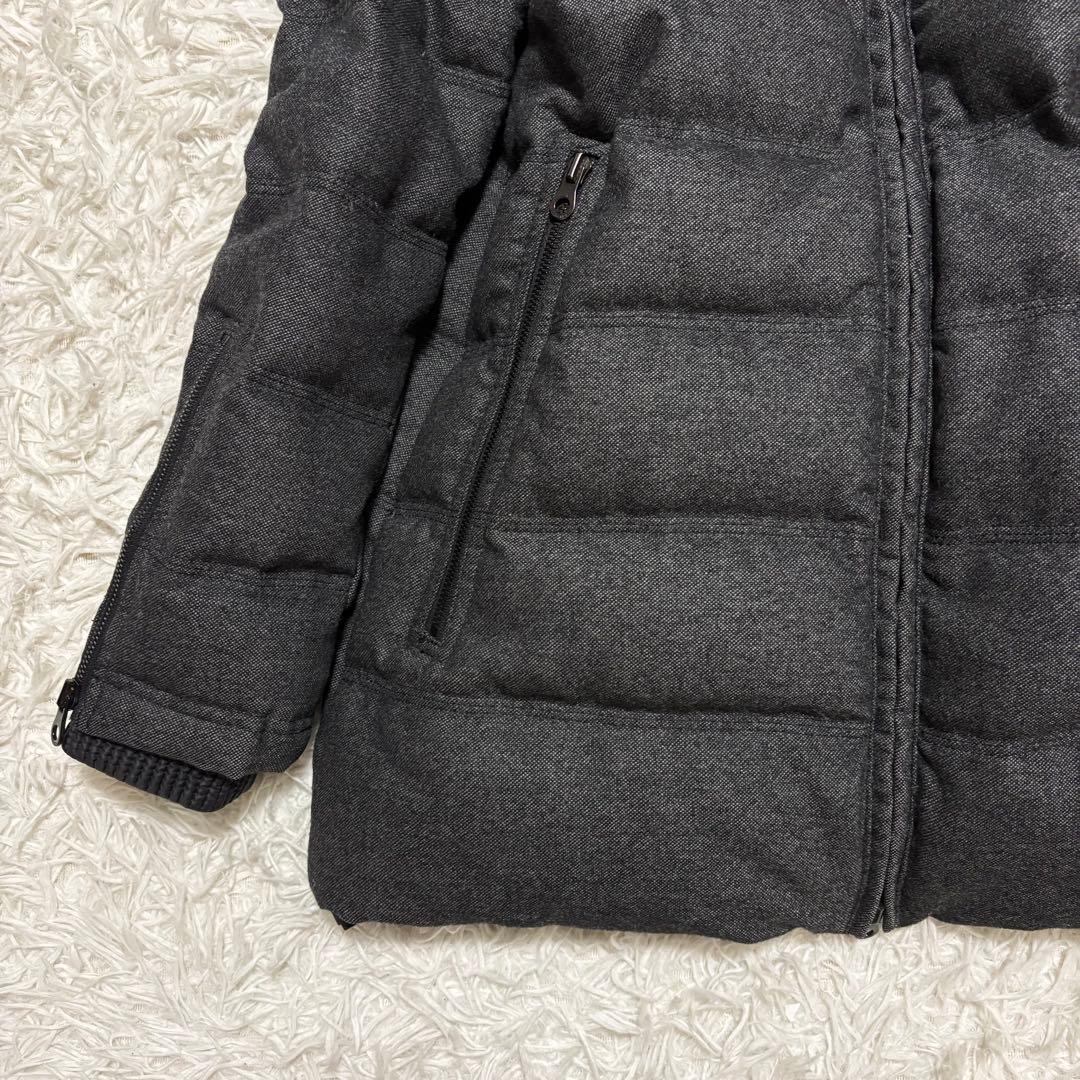 未使用級/L✨デュベティカ ダウンコート BLODWEN リアルファー グレー
