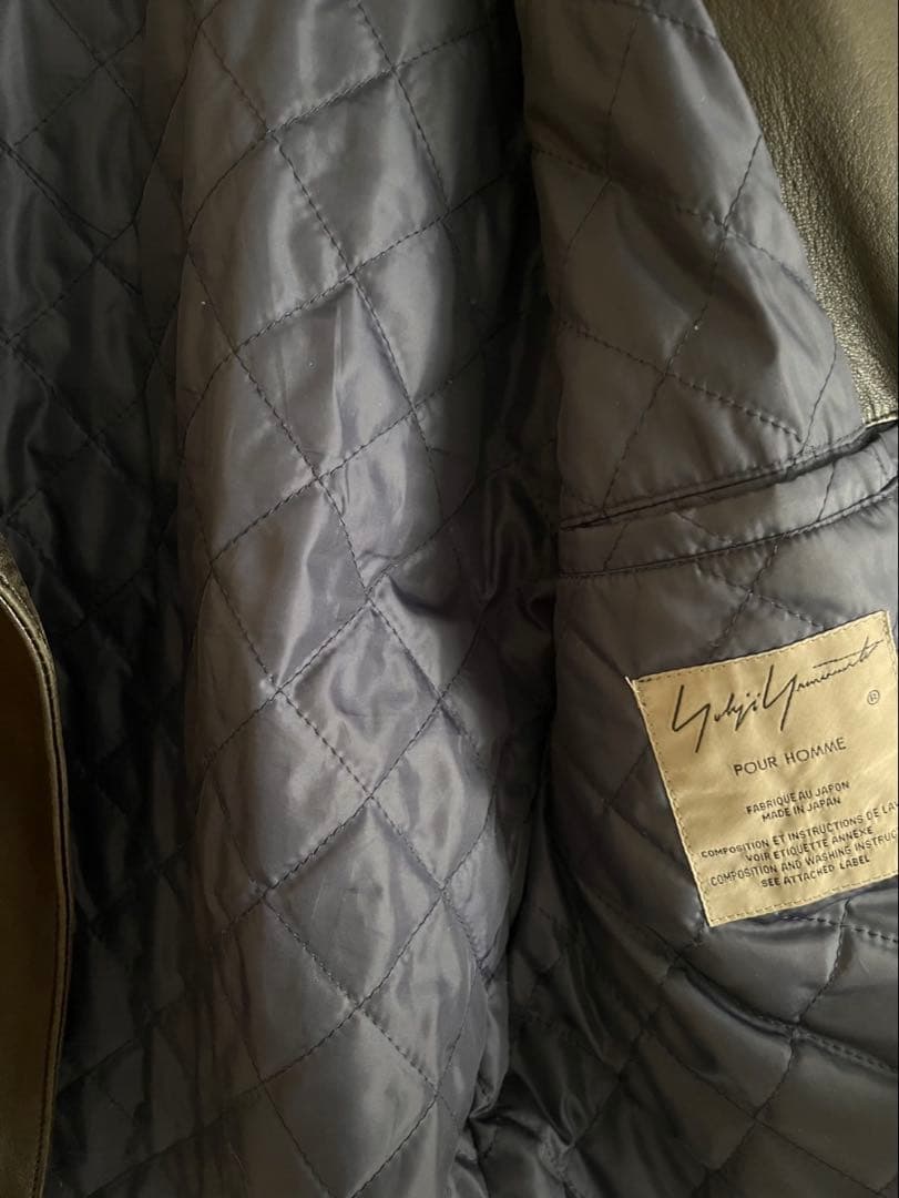 Yohji Yamamoto レザージャケット・ライダース
