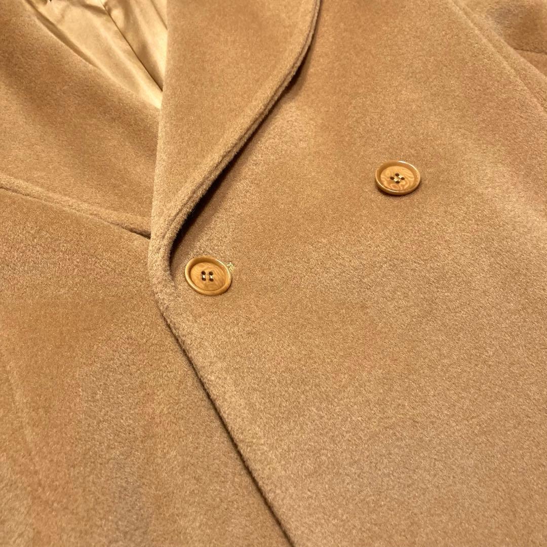 Max Mara マックスマーラ キャメル ショートコート　ベルト ウール　40