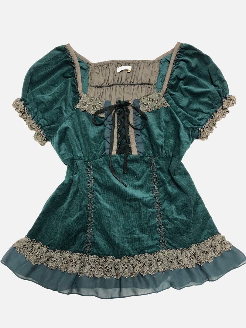 激希少axes femmeビッグリボンキャミ、ビスチェトップス2点　リズリサ姫系