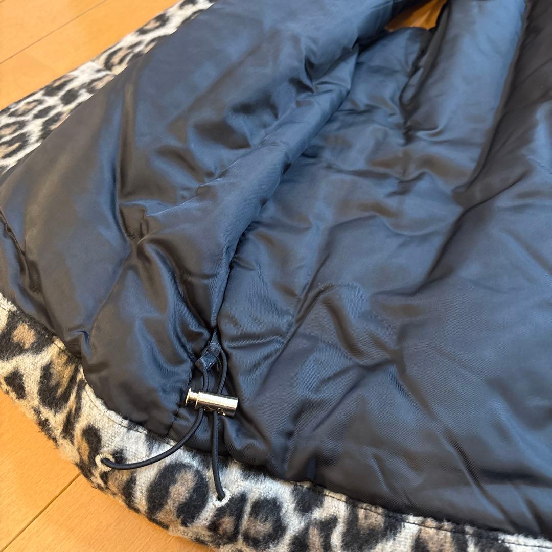 ピロッピ 新品未使用！Margaux vintageヒョウ柄 ダウンベスト