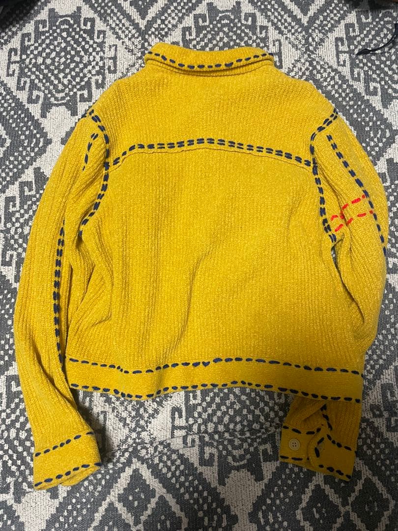 【売り切りたい！】phingerin pg-1 KNIT　カーディガン イエロー