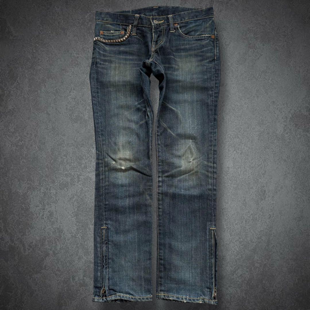 HYSTERIC GLAMOUR 00s archive スタッズ デニムパンツ