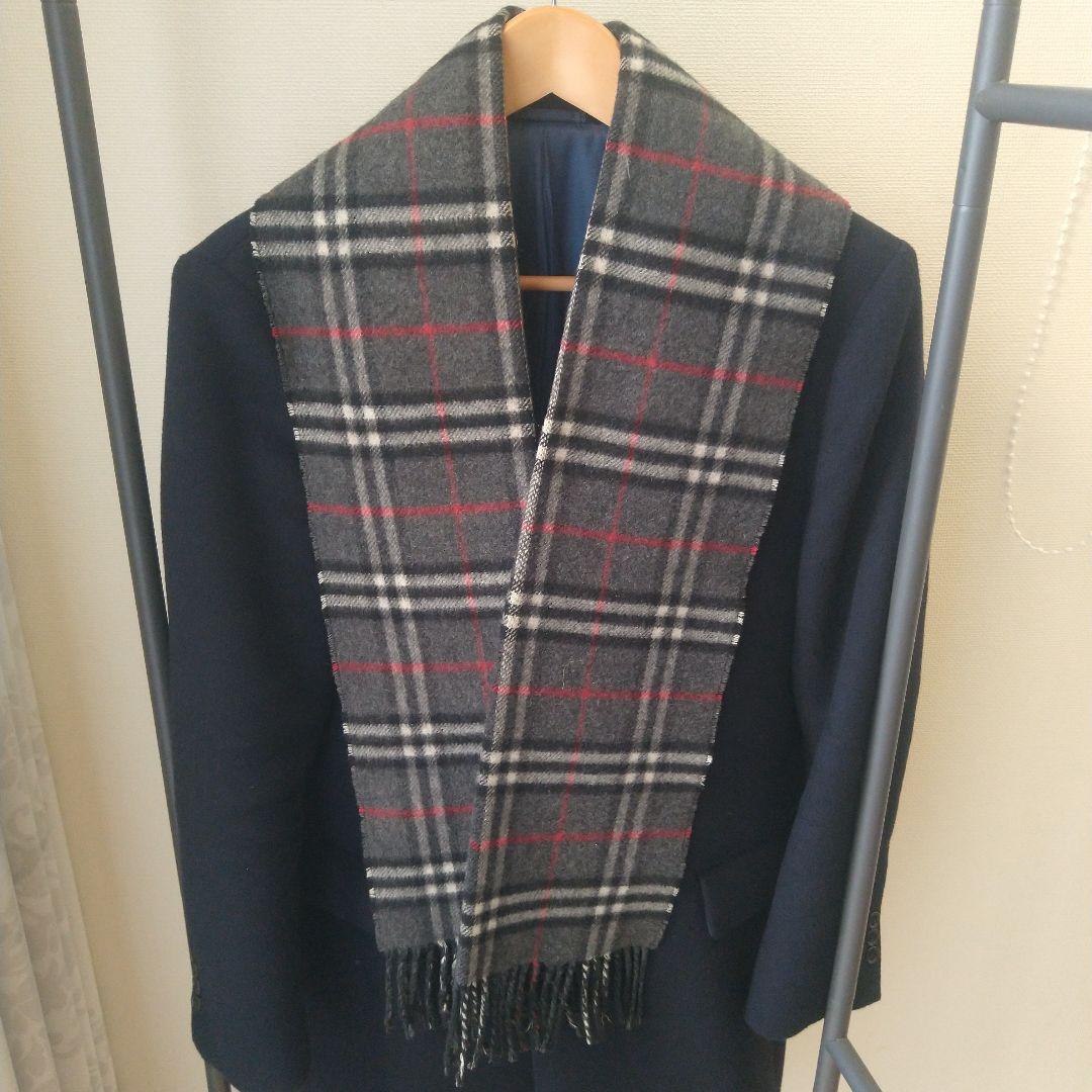 マフラー■バーバリーBURBERRY■カシミヤ100％