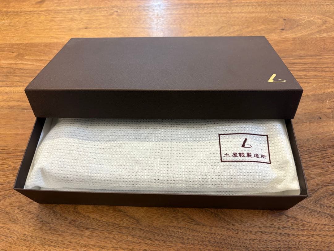 土屋鞄 TSUCHIYA KABAN コードバン 長札入れ ブラウン 【未使用】