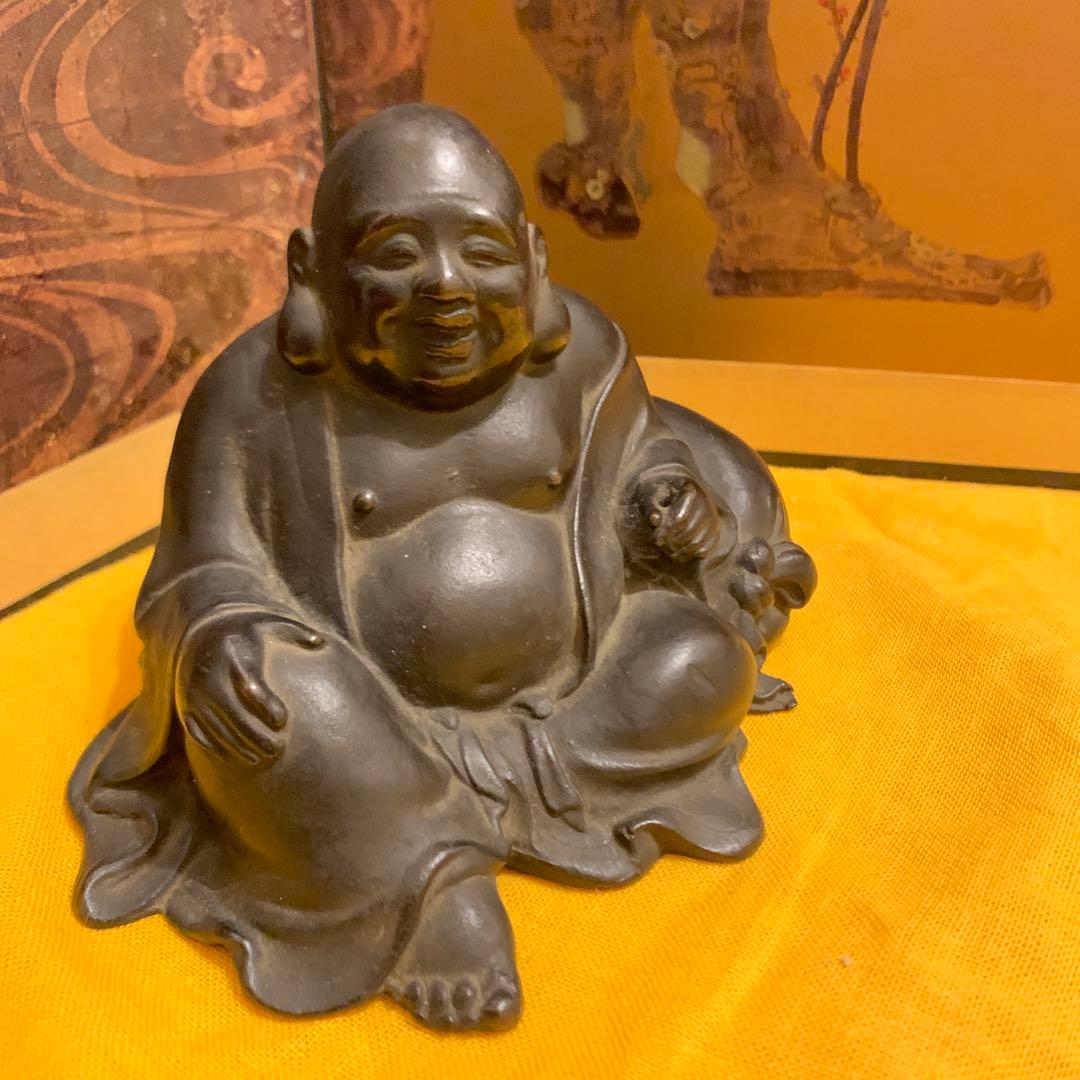 銅製　布袋様　アンティーク　1体