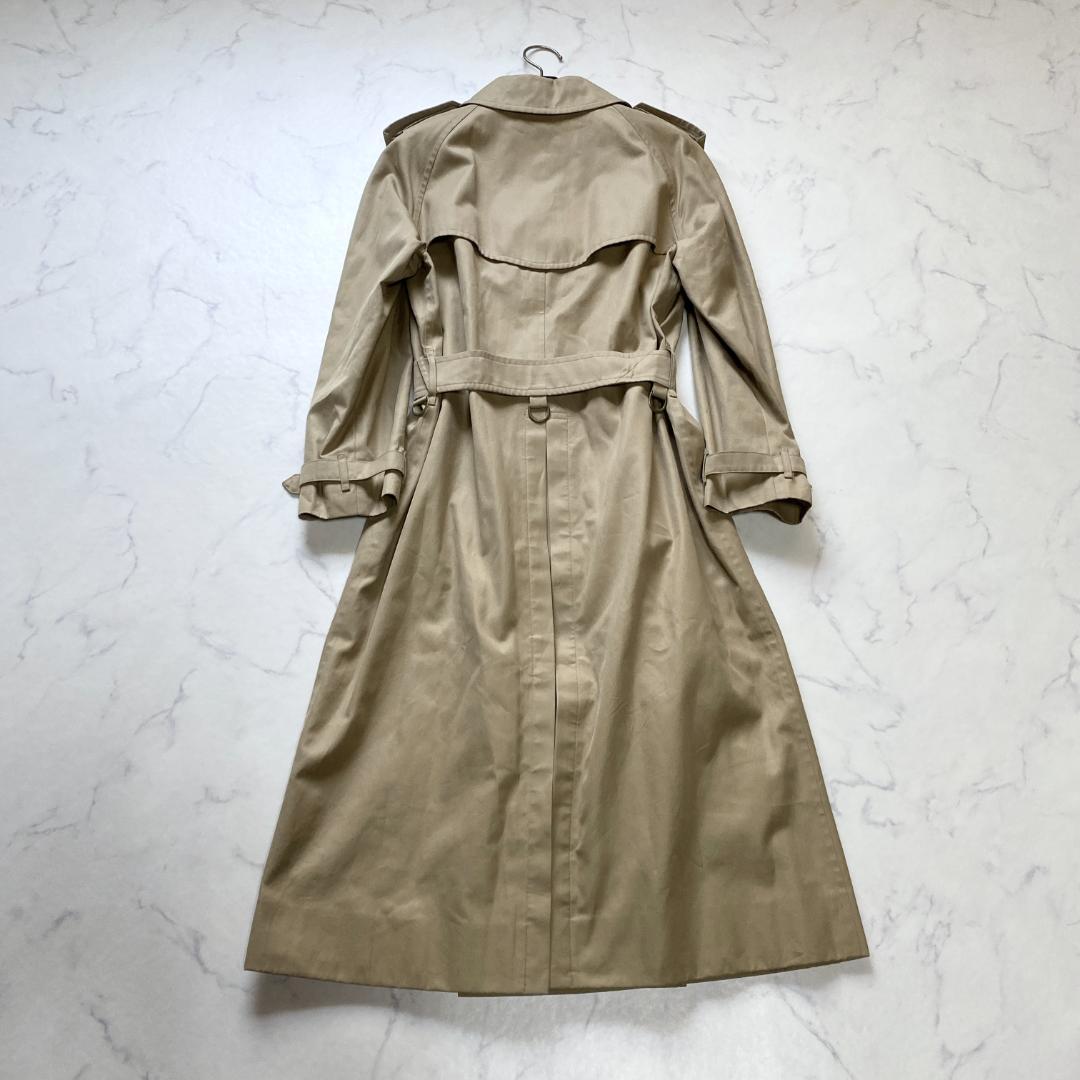 美品✨バーバリーズ 着丈105 トレンチコート ノバチェック 9AB2 ベージュ