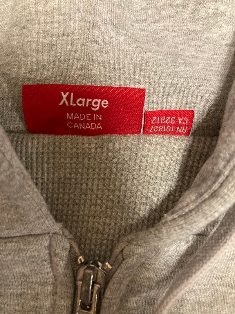 初期 supreme Arc Logo Thermal ZipUp Hoodie
