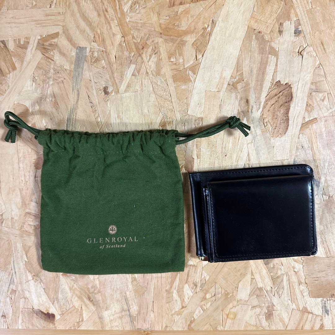 GLEN ブラック マネークリップ