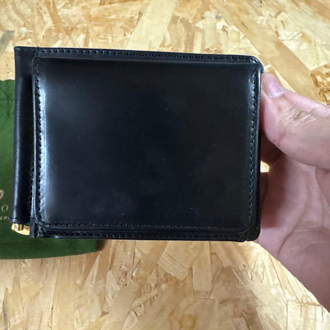 GLEN ブラック マネークリップ