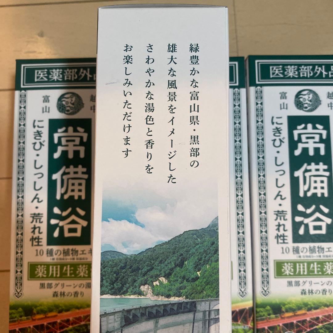 Ot 常備浴 黒部グリーン 薬用入浴剤 400mL 医薬部外品 日本製4本