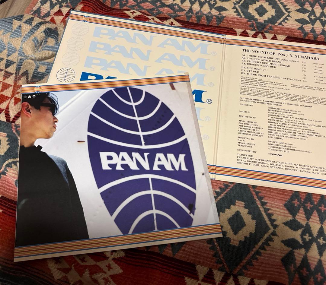 砂原良徳 Pan Am The Sound Of '70s LP