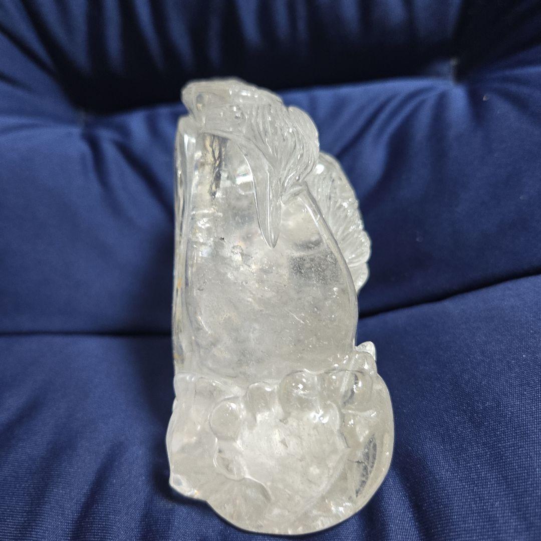 龍神彫刻 水晶