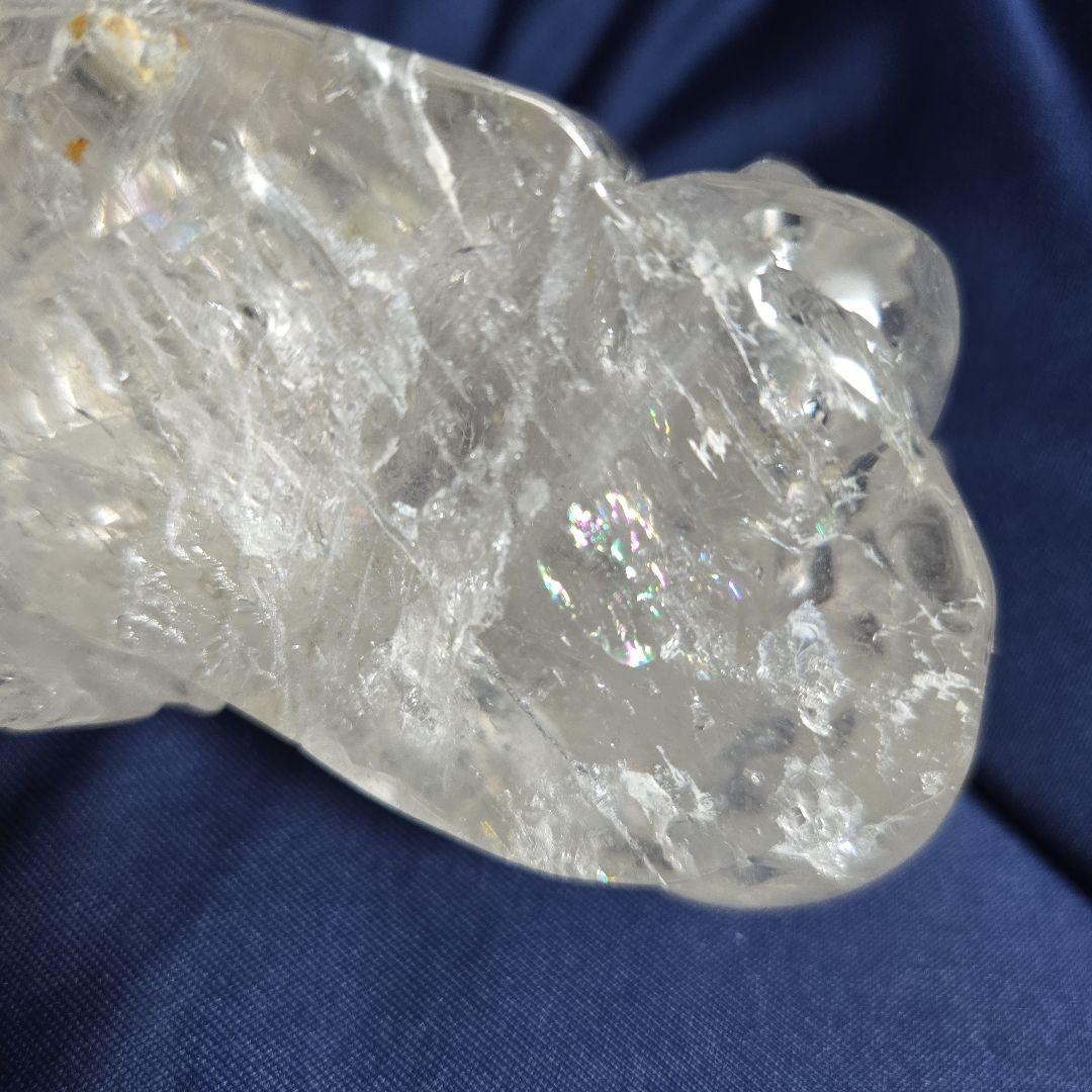 龍神彫刻 水晶