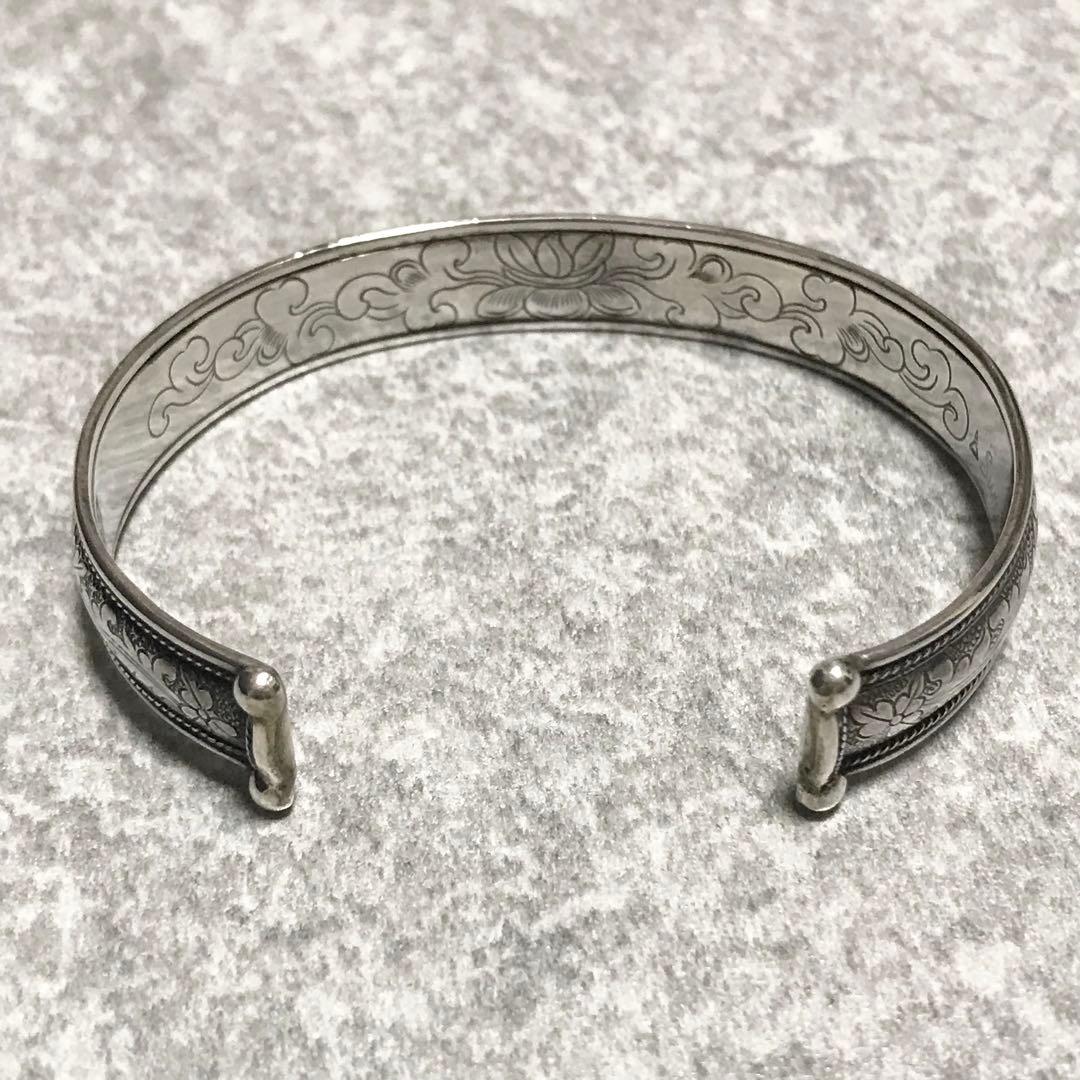 【美品】SYMPATHY OF SOUL スーマンダックワ シルバー バングル