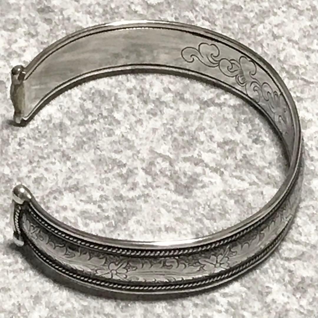 【美品】SYMPATHY OF SOUL スーマンダックワ シルバー バングル