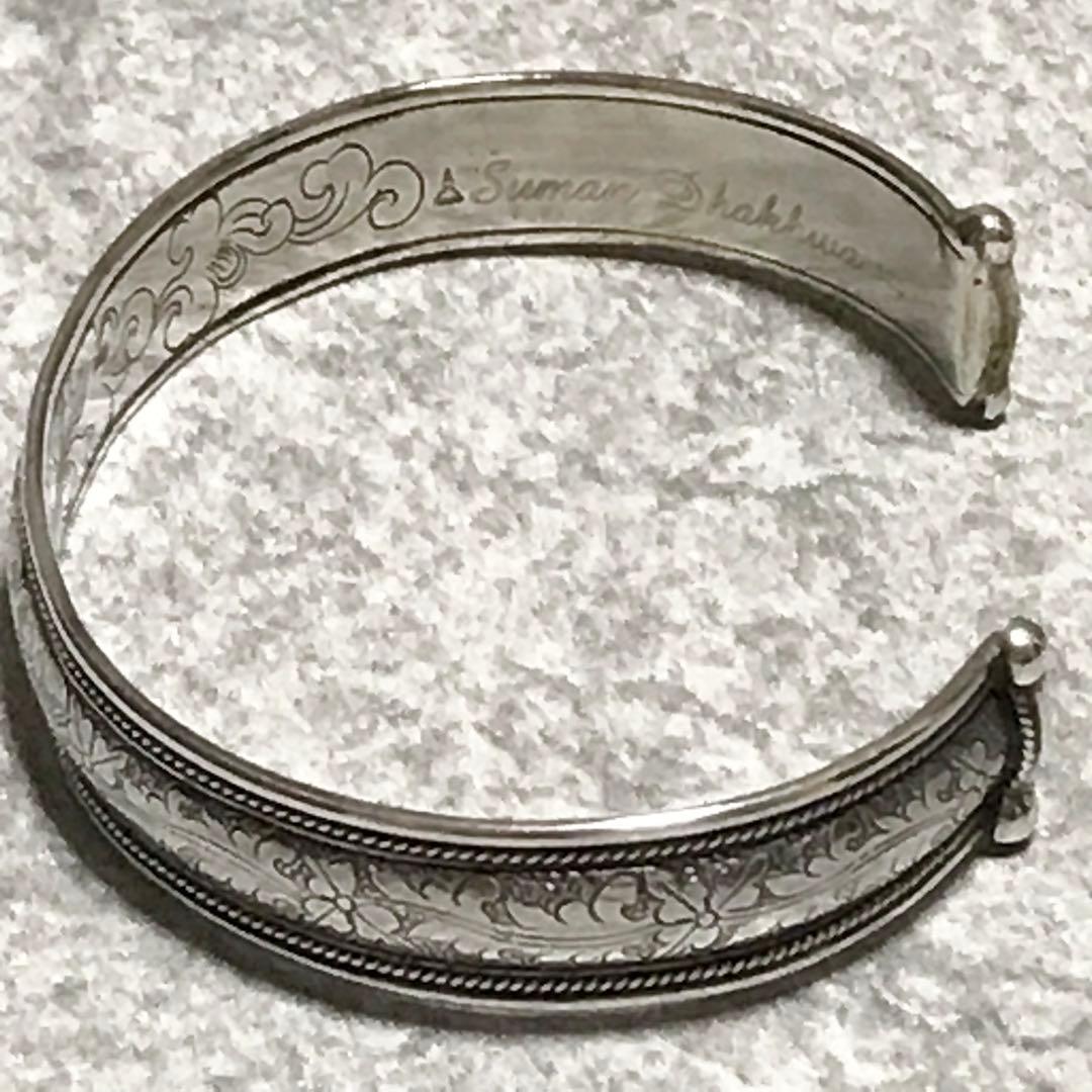 【美品】SYMPATHY OF SOUL スーマンダックワ シルバー バングル