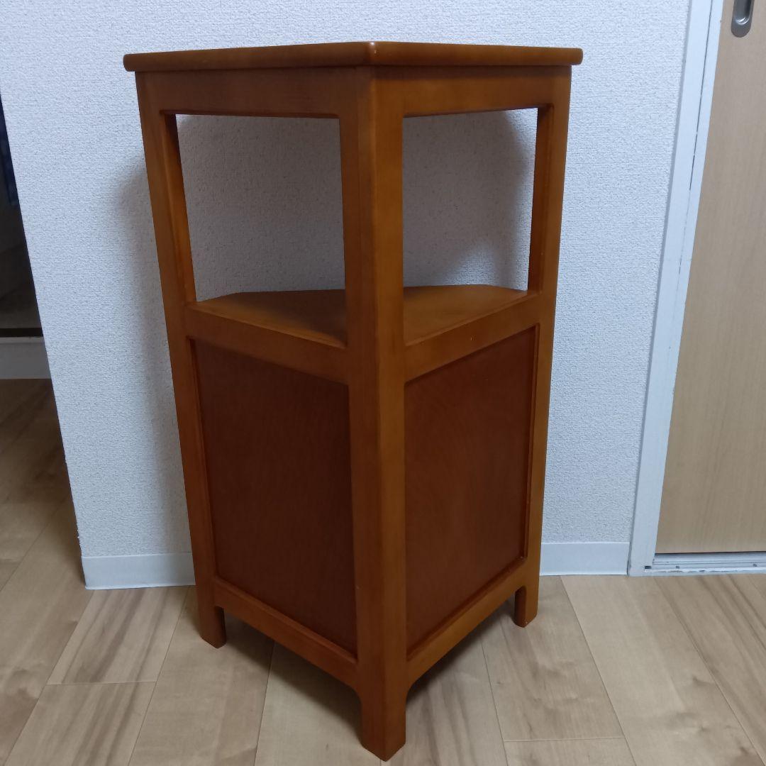 オールド　カリモク　コーナー　キャビネット　電話台　ミッドセンチュリー　電話台