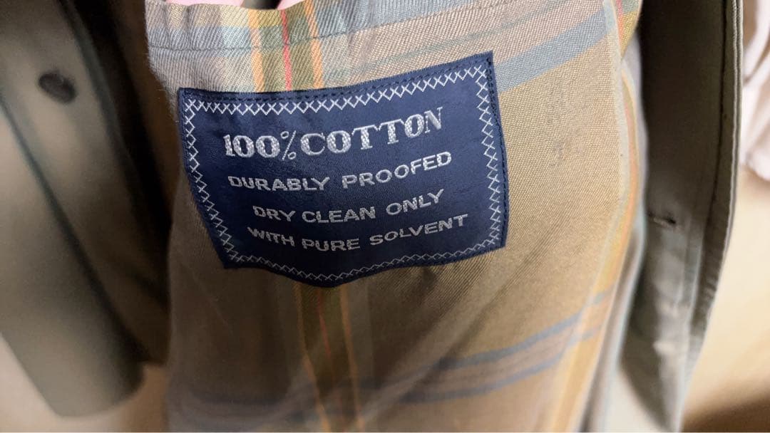 Burberry's ステンカラーコート 玉虫色