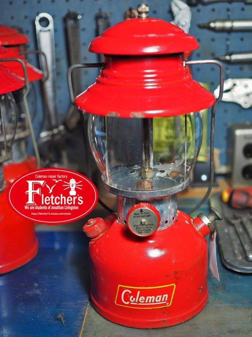 1957年1月 コールマン 200A ランタン（イエローボーダー）t79