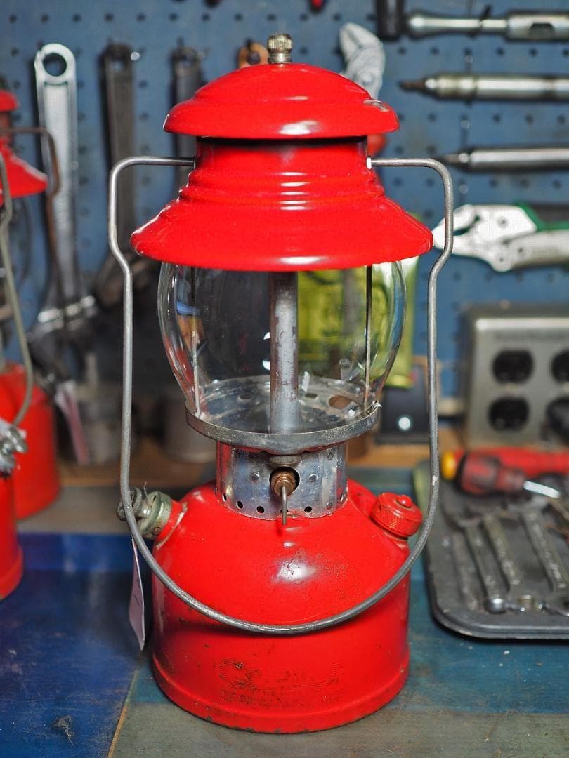 1957年1月 コールマン 200A ランタン（イエローボーダー）t79