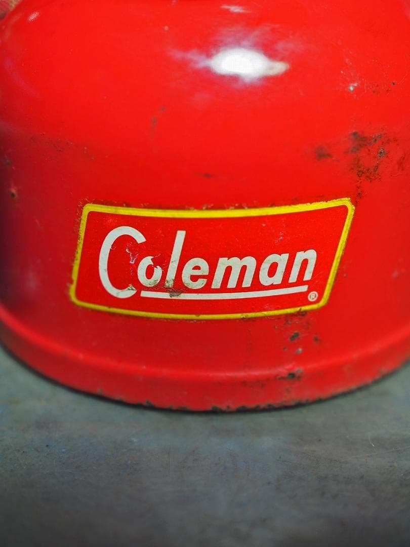 1957年1月 コールマン 200A ランタン（イエローボーダー）t79