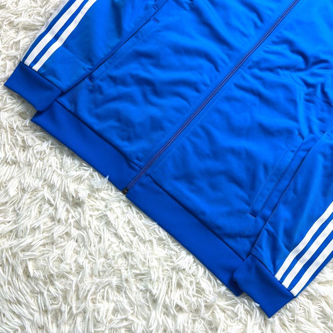 170 M　アディダスオリジナル SST スウェット セットアップ 上下 青