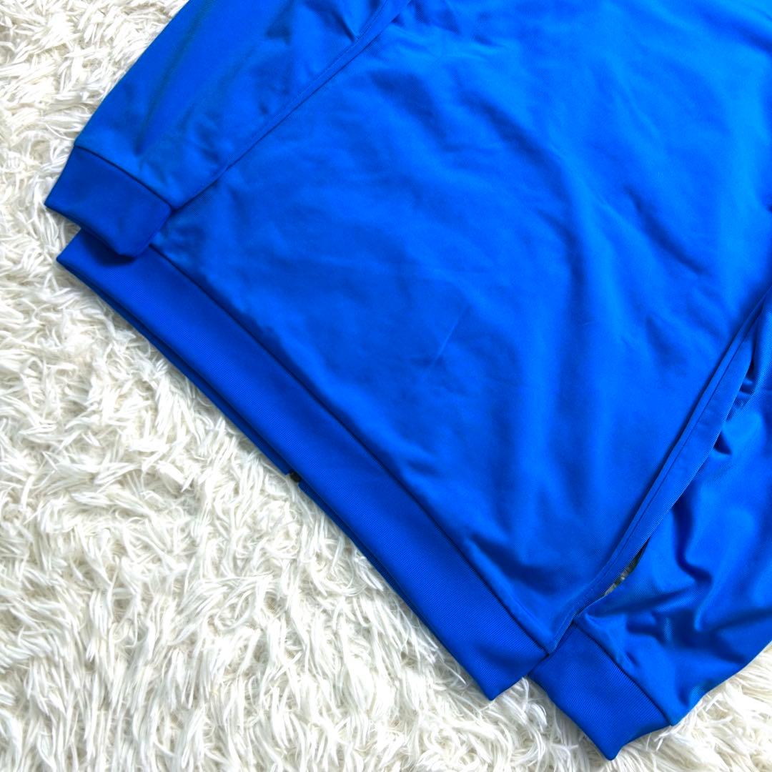 170 M　アディダスオリジナル SST スウェット セットアップ 上下 青