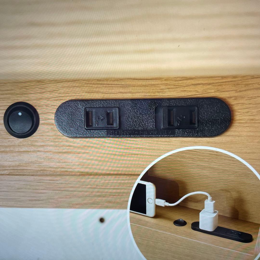 ニトリ　ベットフレーム　セミダブル 「アザン3 」(ほぼ未使用品)