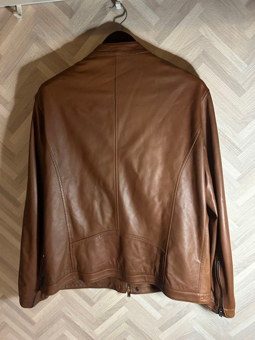 TAGLIATORE（タリアトーレ）レザーライダースブラウン サイズ56