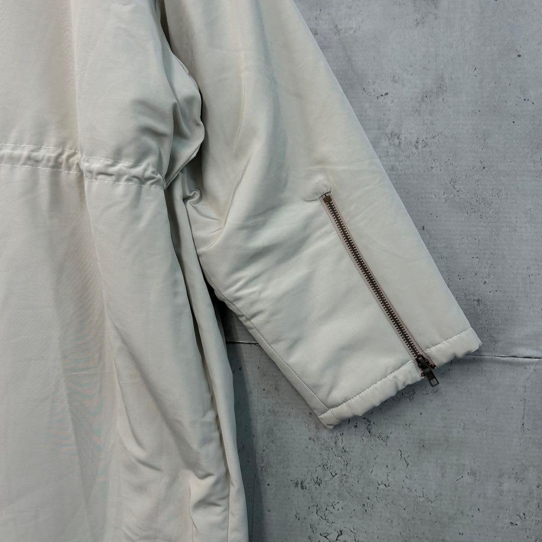 ゆ chuclla チュクラ ワーク ミリタリー コート ボア ロング