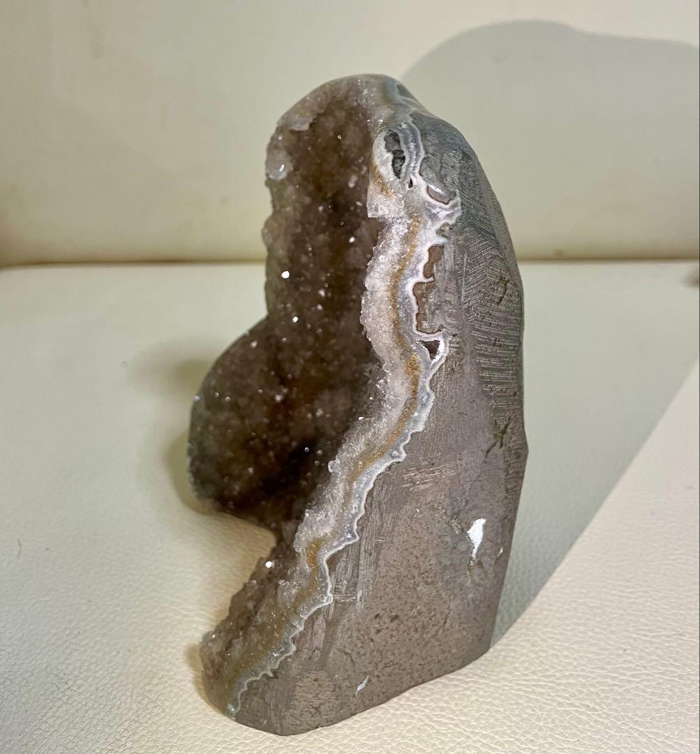 ベージュアメジスト クリスタルドーム パワーストーン 浄化 幸運 約1.7キロ