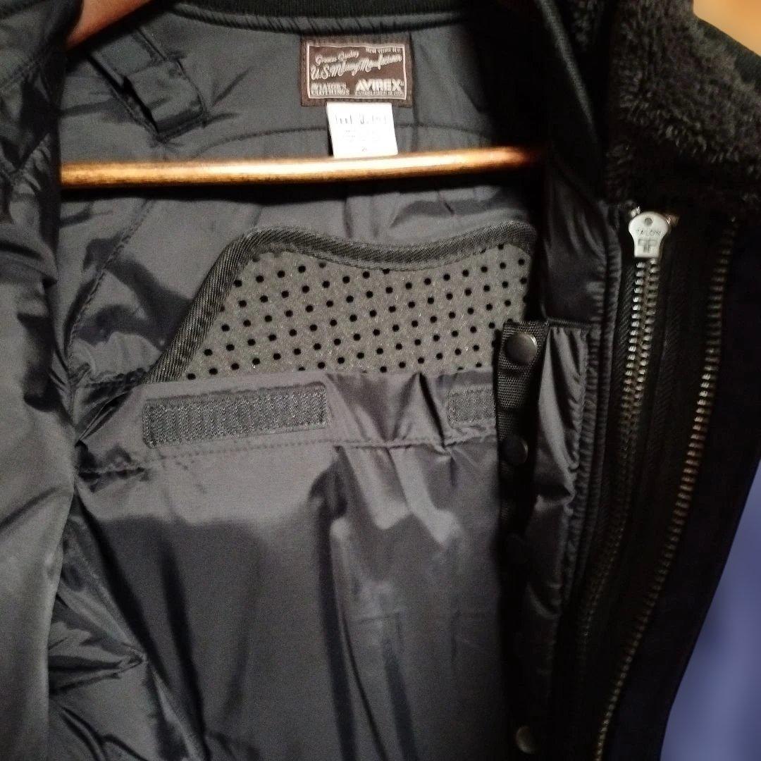 【月末迄最終値下】AVIREX＆MSPGコラボ MA-1 バイカーズジャケット