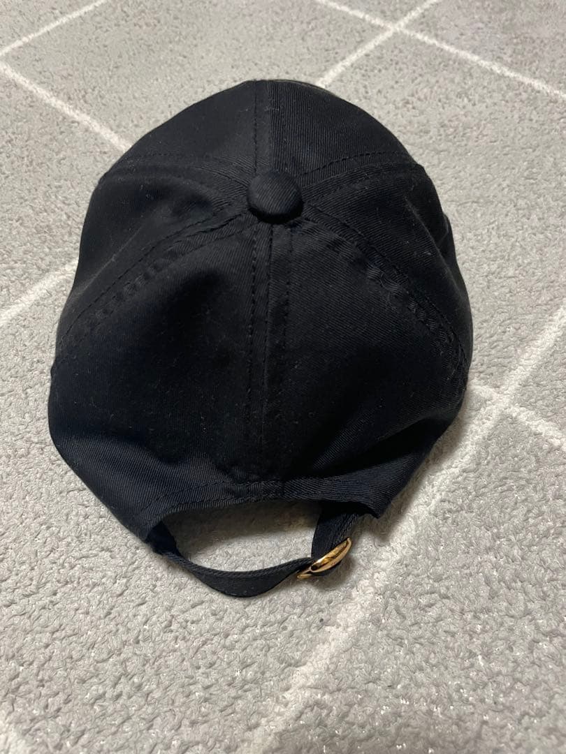 CELINE 黒 ベースボールキャップM