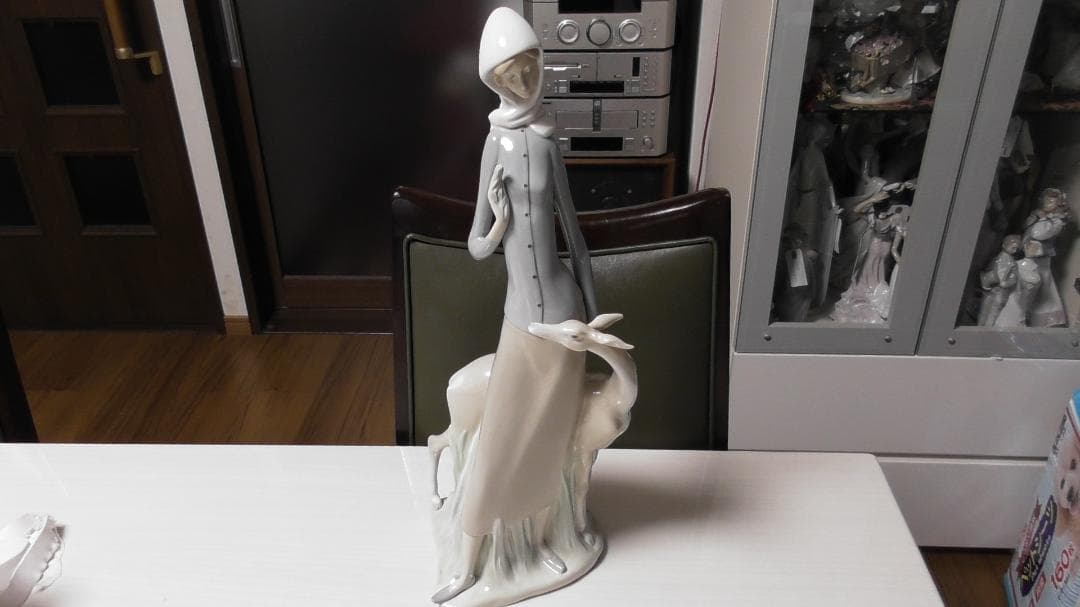 LLADRO　リヤドロ　【Lady with a dog】　リアドロ　Ｌ357