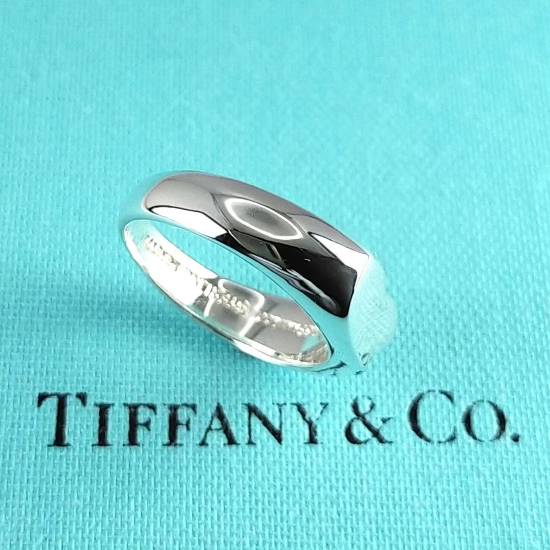 ●SALE●【ティファニー】シグネット　ハート　リング　１１号　2313