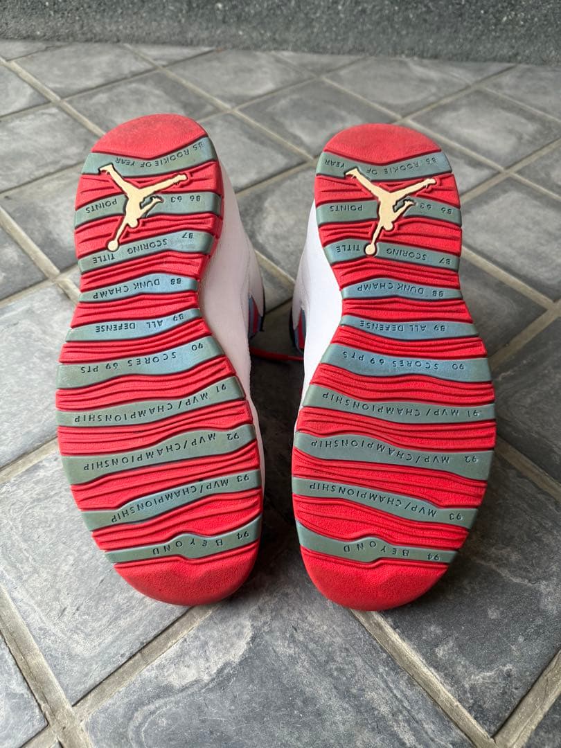 【AIR JORDAN 10】エアジョーダン10レトロ CHICAGO 27cm