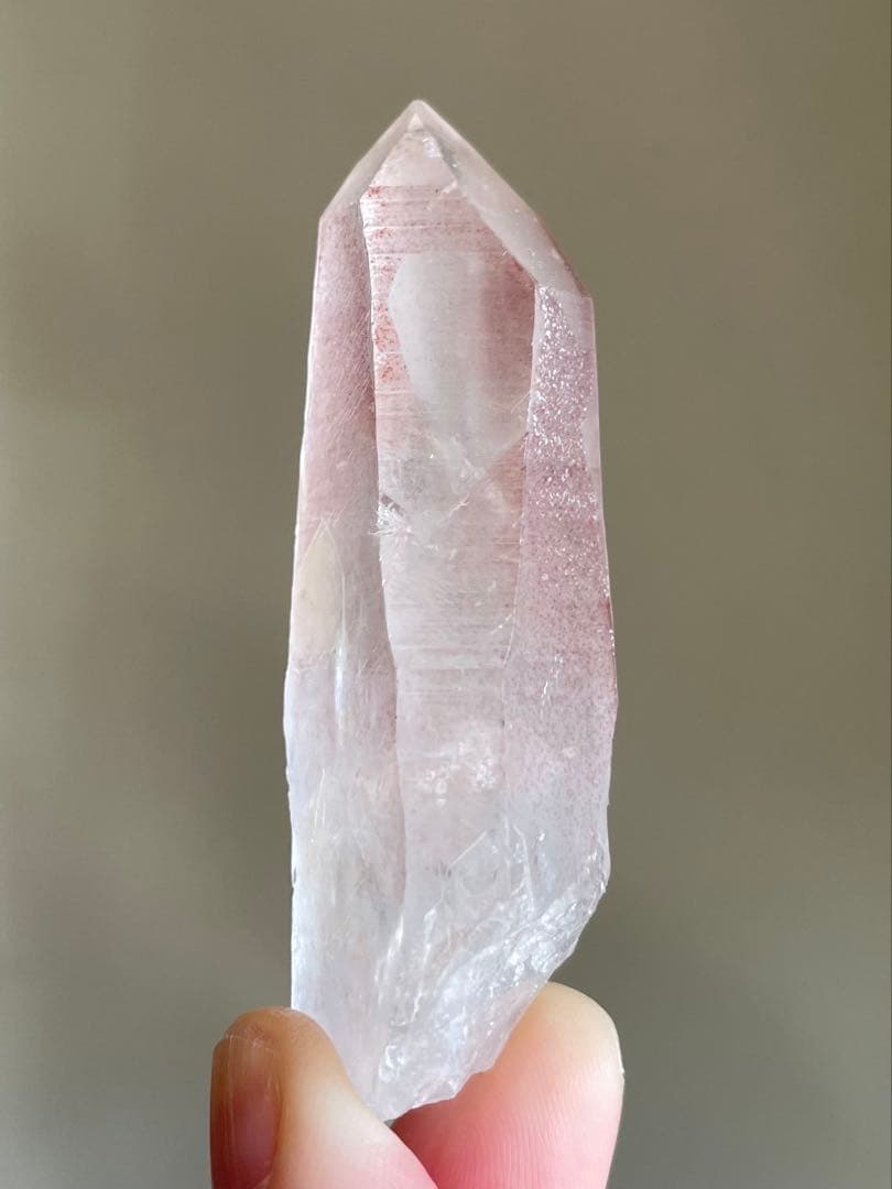 再お値下げ✨ピンクレムリアンシード クリスタル ポイント 大