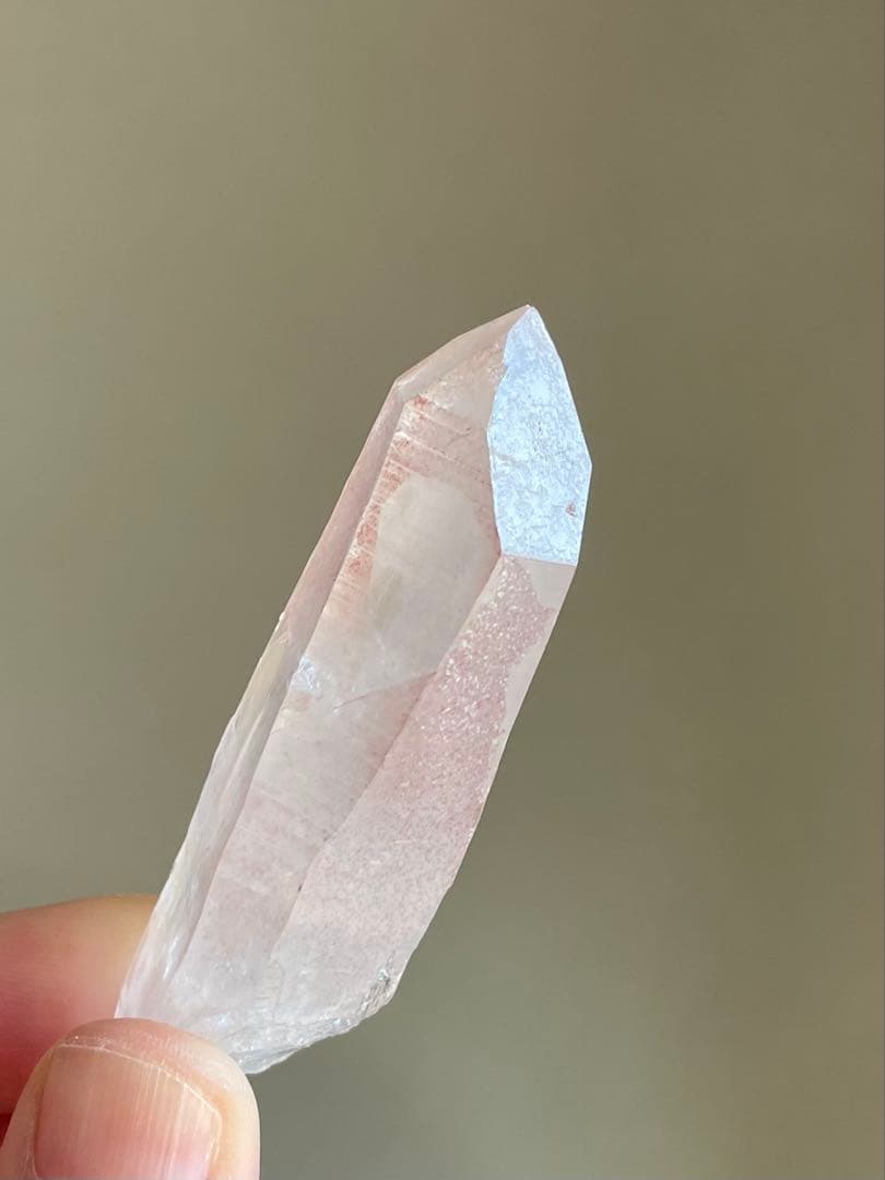 再お値下げ✨ピンクレムリアンシード クリスタル ポイント 大