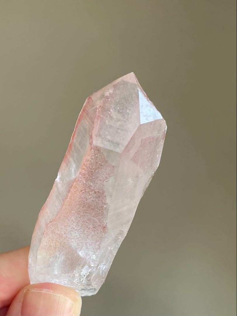 再お値下げ✨ピンクレムリアンシード クリスタル ポイント 大