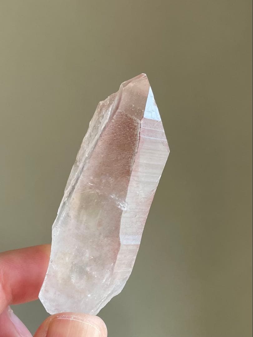 再お値下げ✨ピンクレムリアンシード クリスタル ポイント 大