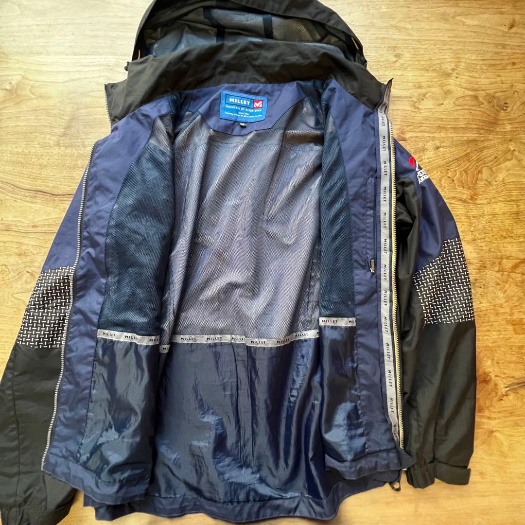 美品　海外限定　ミレー　MILLET マウンテンパーカー　シェルジャケット　XL