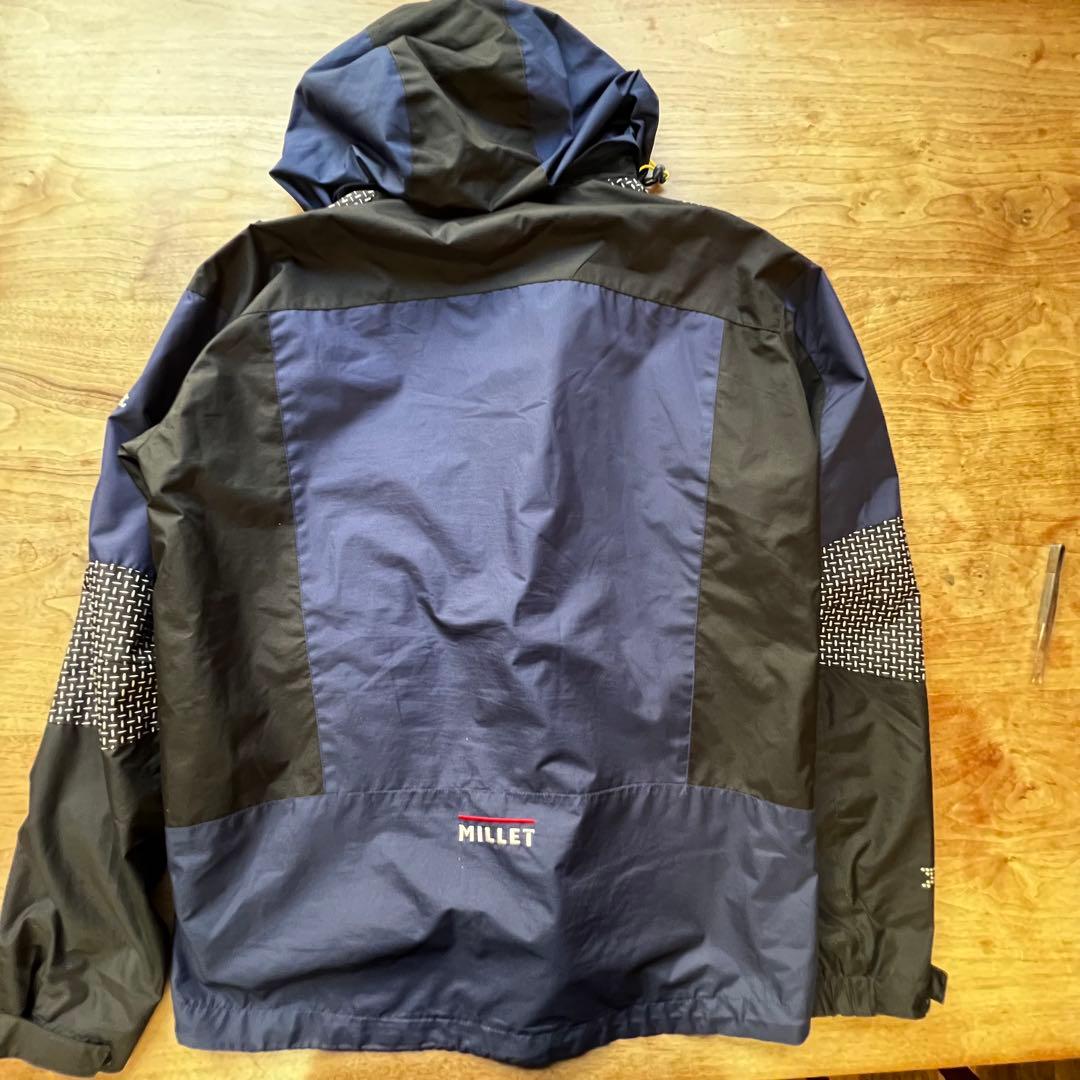 美品　海外限定　ミレー　MILLET マウンテンパーカー　シェルジャケット　XL