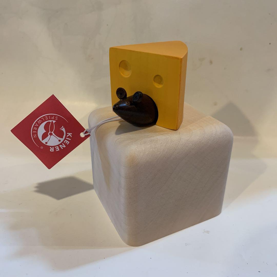 アトリエニキティキ   キーナー社　オルゴール　チーズとネズミ　新品未使用